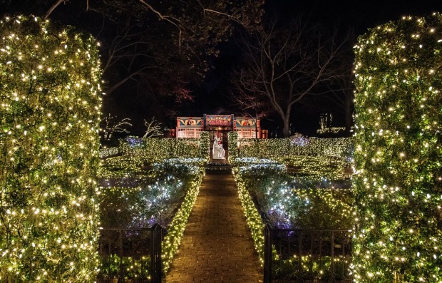 Christmas Village at Bayou Bend