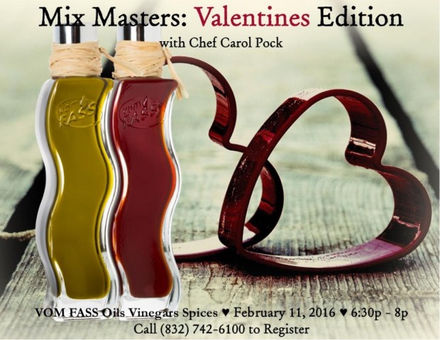 Mix Masters: Valentines Edition with Chef Carol Pock