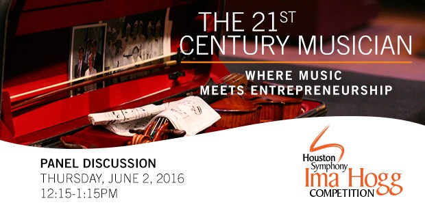 Houston Symphony - Ima Hogg Competition Panel Discussion