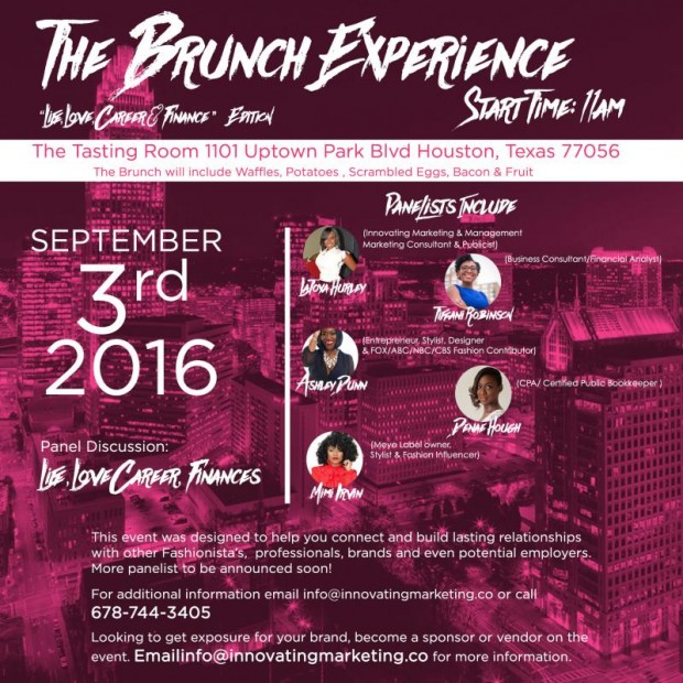 The Brunch Experience \"Life, Love, Career & Finance" Edition