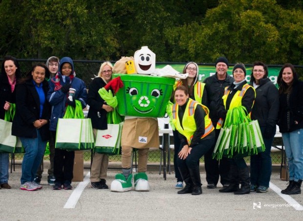 Energy Corridor Recycles Day