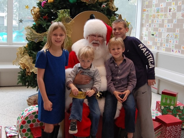 Cookies with Santa