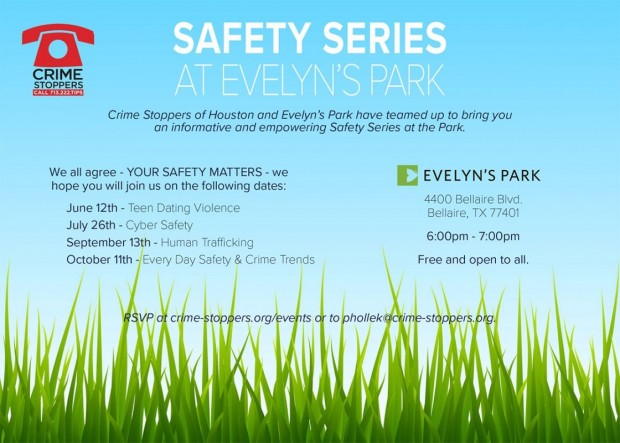 Safety Series at Evelyn's Park