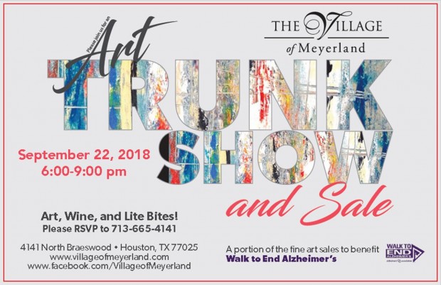 The Village of Meyerland Art Trunk Show & Sale