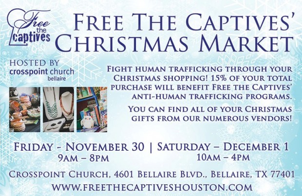 Free the Captives' Christmas Market