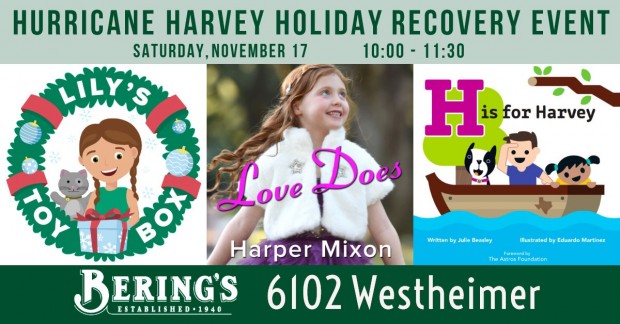 Hurricane Harvey Holiday Recovery Event at Bering’s