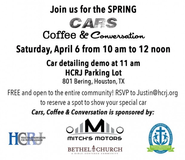 Cars, Coffee and Conversation