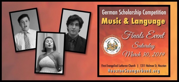 Houston Saengerbund German Music and Language Scholarship Competition takes place
