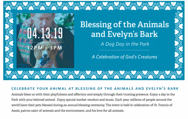 Evelyn's Bark and Blessing of the Animals