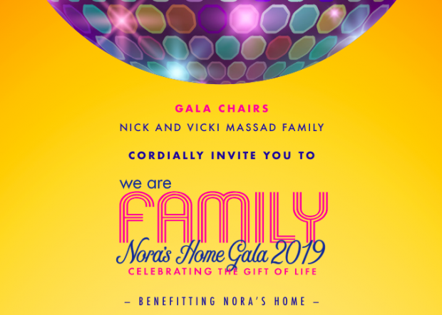 We Are Family, Nora’s Home Gala 2019