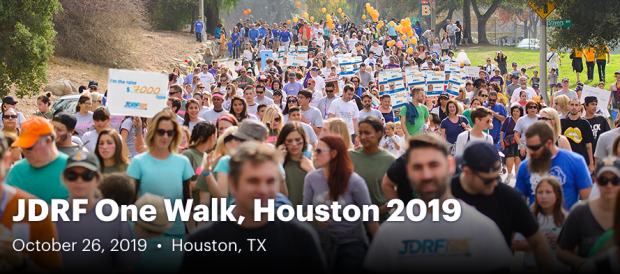 JDRF One Walk, Houston 2019