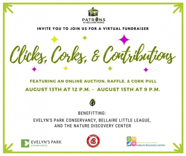 Clicks, Corks & Contributions
