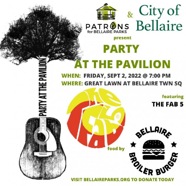 Party at the Pavilion Featuring THE FAB 5 (Beatles Tribute Band)