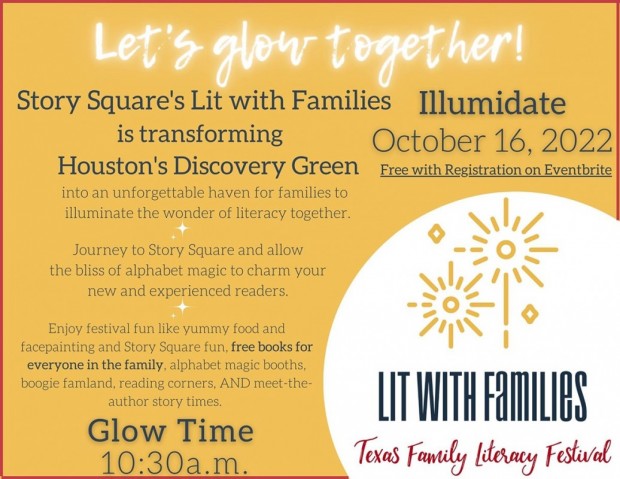 Story Square’s Lit with Families 2022 Texas Family Literacy Festival