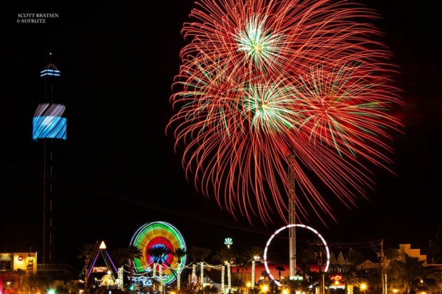 Kemah Boadwalk's End of Summer Fireworks