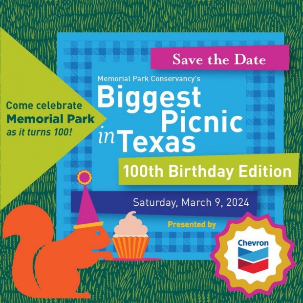 Memorial Park's Biggest Picnic in Texas: 100th Birthday Edition 