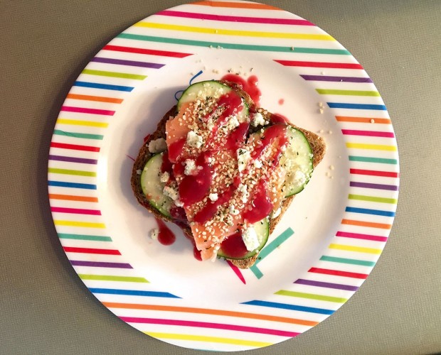 Smoked Salmon Toast