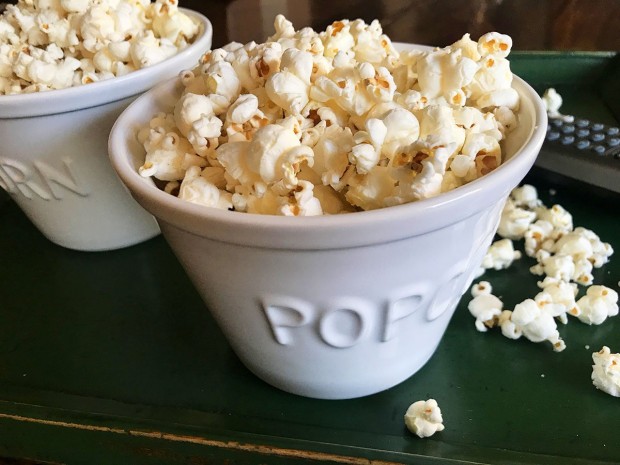 Truffle Parmesan Popcorn