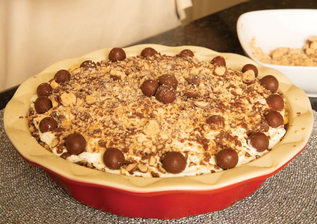 Malted Milk Ball Pie