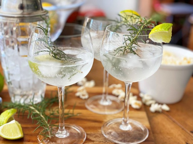 Rosemary Mojitos