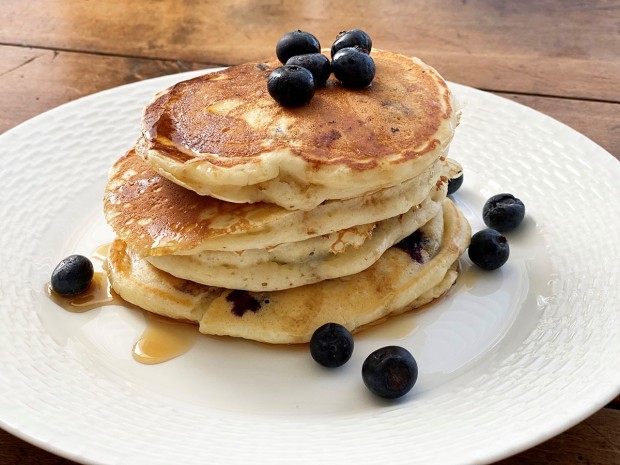 Blueberry Buttermilk Pancakes