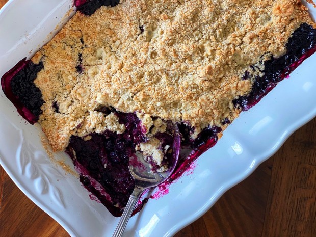 Blueberry Crumble