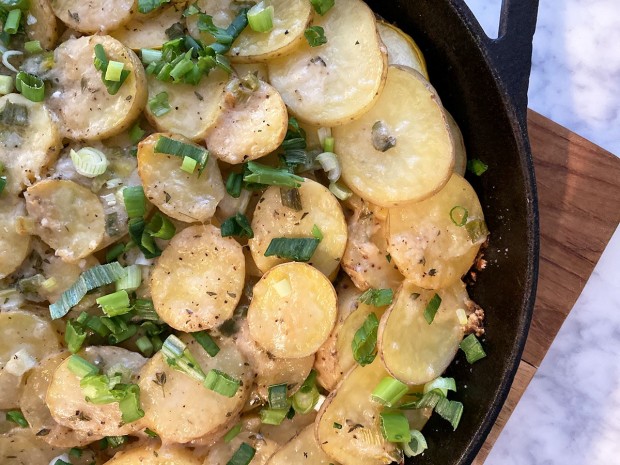 Herbed Summer Squash and Potato Torte