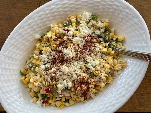 Chili Lime Corn Salad