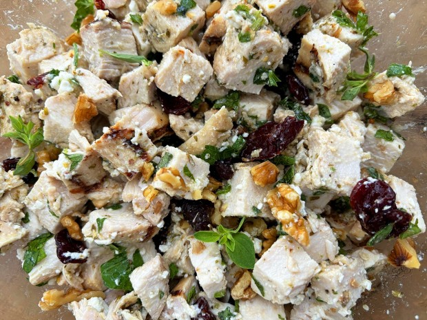 Greek chicken salad