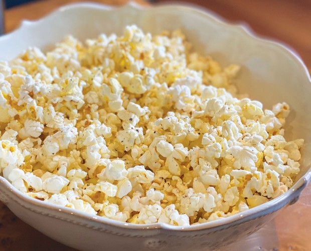 Salt and Pepper Popcorn