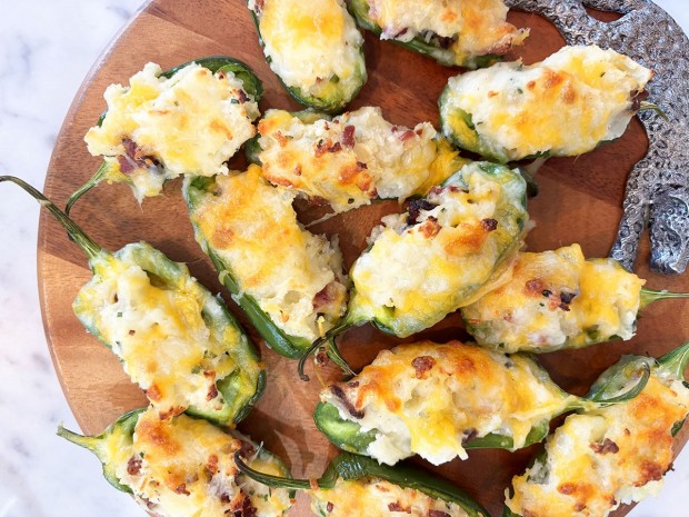 “Twice-Baked Potato” Jalapeños “Twice-Baked Potato” Jalapeños