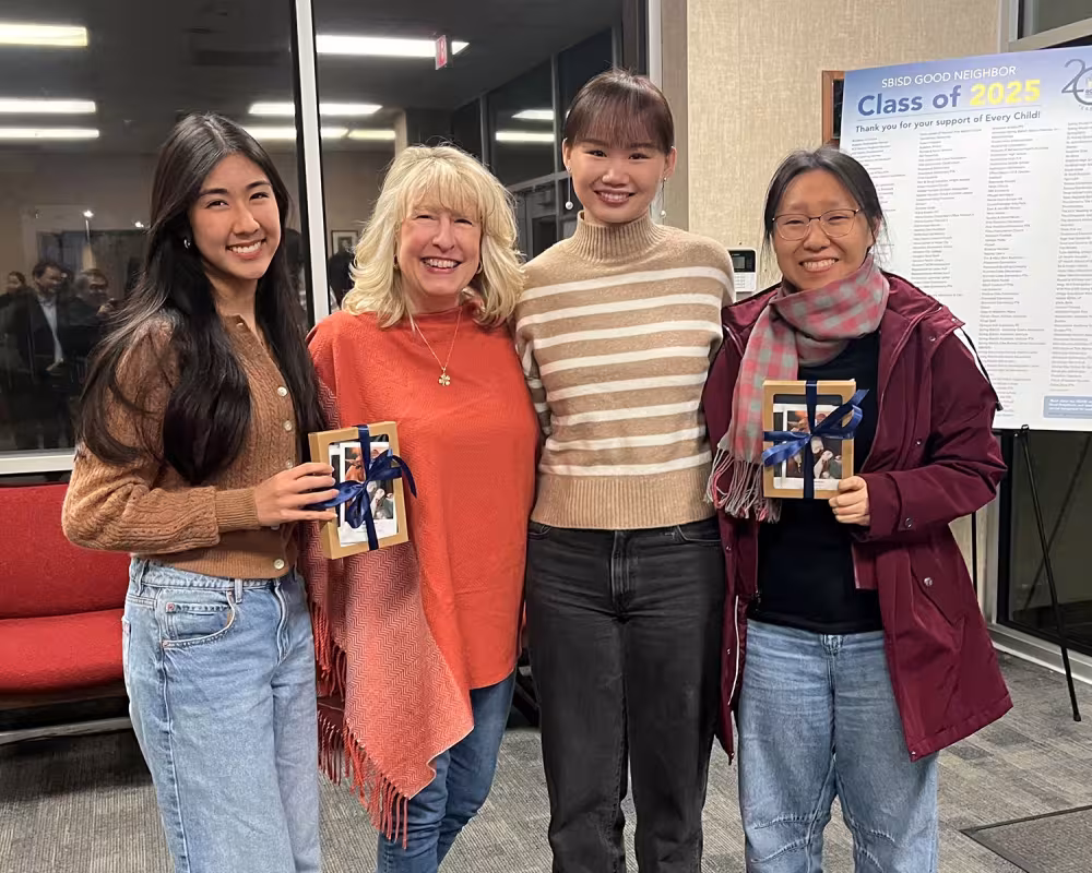 Arkana Anwar, Elisa Barry, Kassia Tan, and Annabelle Cai