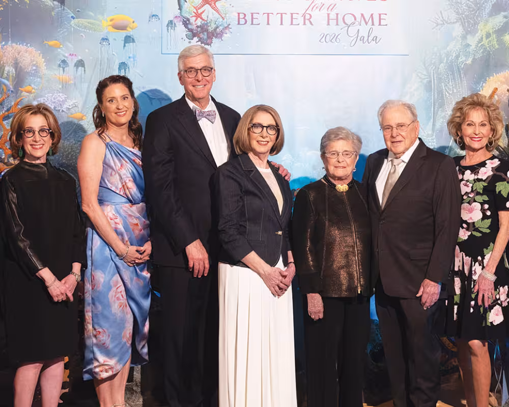 Gary Greenberg, Cindy Greenberg, Barb Bratter, Brad and Sharon Rauch, Barbara and Barry Lewis, and Karen and Buster Freedman