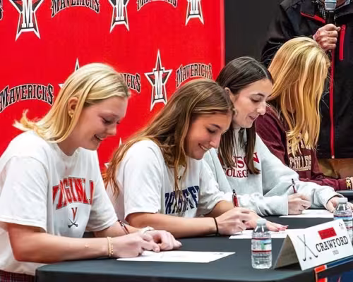St. John’s School’s signing ceremony