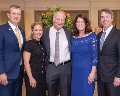 Brian and Michelle Dean, Paul Mansfield, and Jennifer and Todd Litton