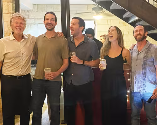 Jerry, Greg, David, Lisa, Steven, and Amy Shannon