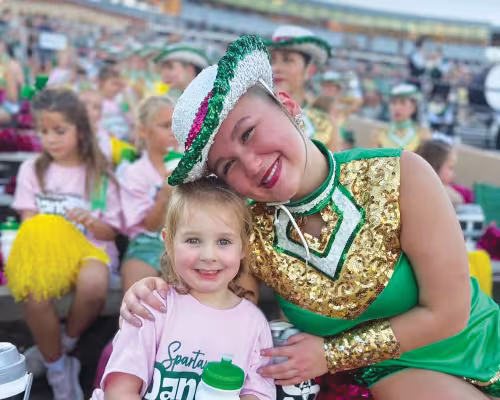 Beckett Blanchette and Natalee Stegent