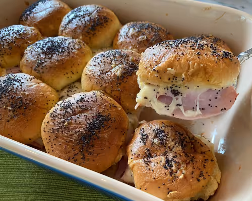 ham and cheese sliders