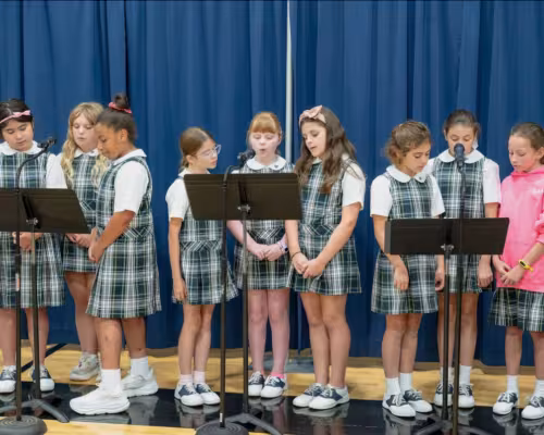 Duchesne lower school choir