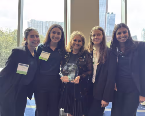 Senior Entrepreneurship students