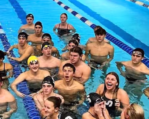 The Spartan Swim Team