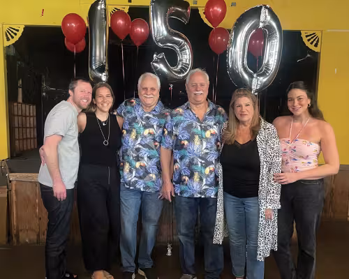 Steve Moore, Mike Moore, Craig Blagg, Stacie Moore, Denise Moore, Amanda Moore