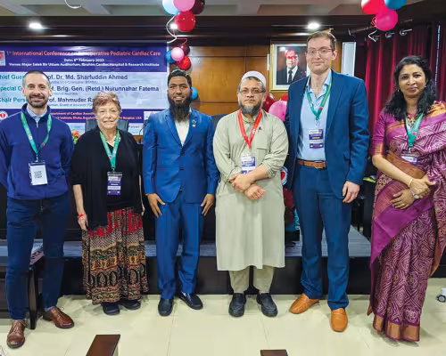 Dr. Diego Casali, Dr. Judy Becker, Abdul Khader Biplop, Dr. Selim Rokonujjaman, Dr. Richard Hubbard, and Dr. Rezwana Rima