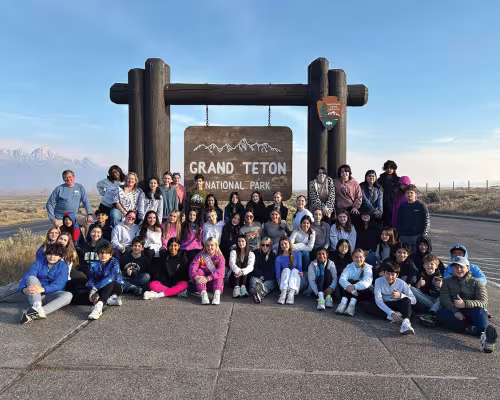 Pin Oak Middle School’s eighth-grade students