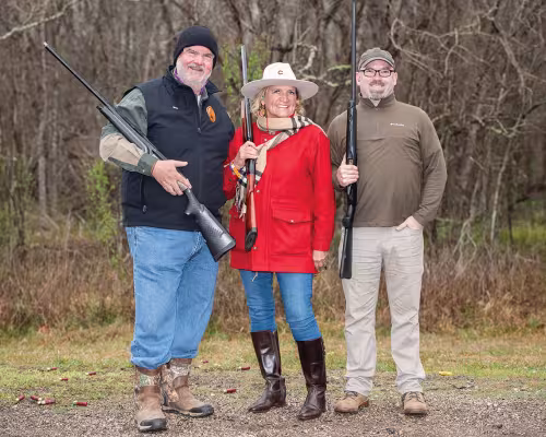 Mac DeLaup, Judy Lakin, Chris Tiemann