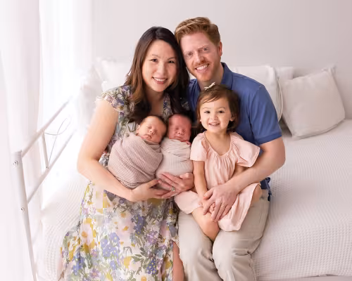 Stephanie Tran, Sam Johnson, Flynn Robert Johnson, Alexander Van Johnson, Eva Johnson