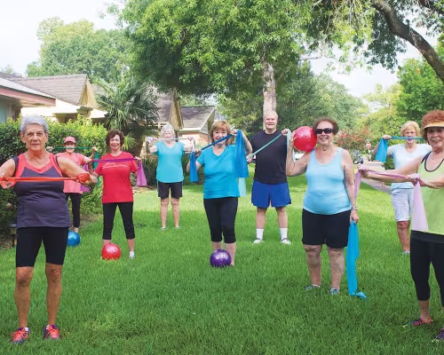 Annette Kapp, Laura Lempert, Harriet Newman, Arlene Estle, Rosemary Mulkey, Oren Mulkey, Marilyn Albert, Joan Voss, Barbara Dryer