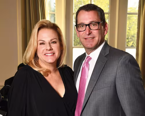 Leslie and Tom Mogil