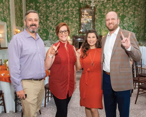 Nate and Erin Phelps, Meg Haward, and Brock Niezgoda