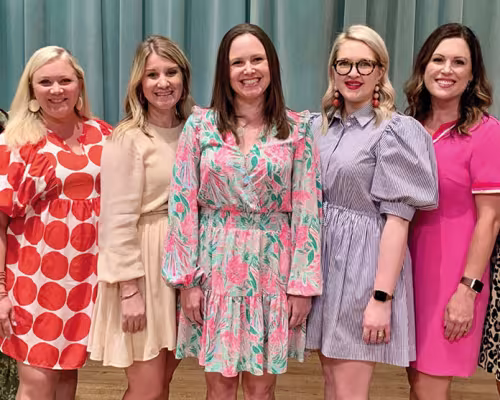 Amanda Hanks Bayles, Emily Shushtari, Courtney Durham, Anne Sears, Megan Anson, Sydney Goss, Tamra Wilkerson